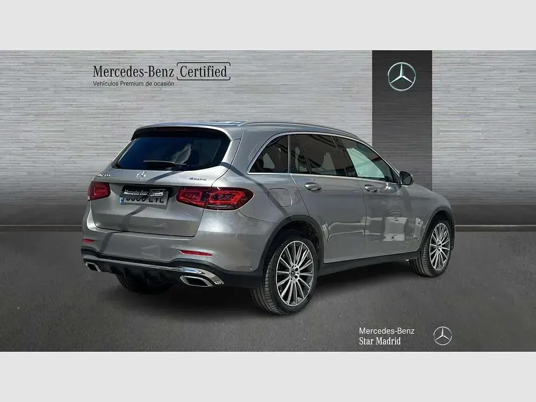 Brugt Mercedes GLC220 170 HK (125 kW) 2021 Sølv SUV