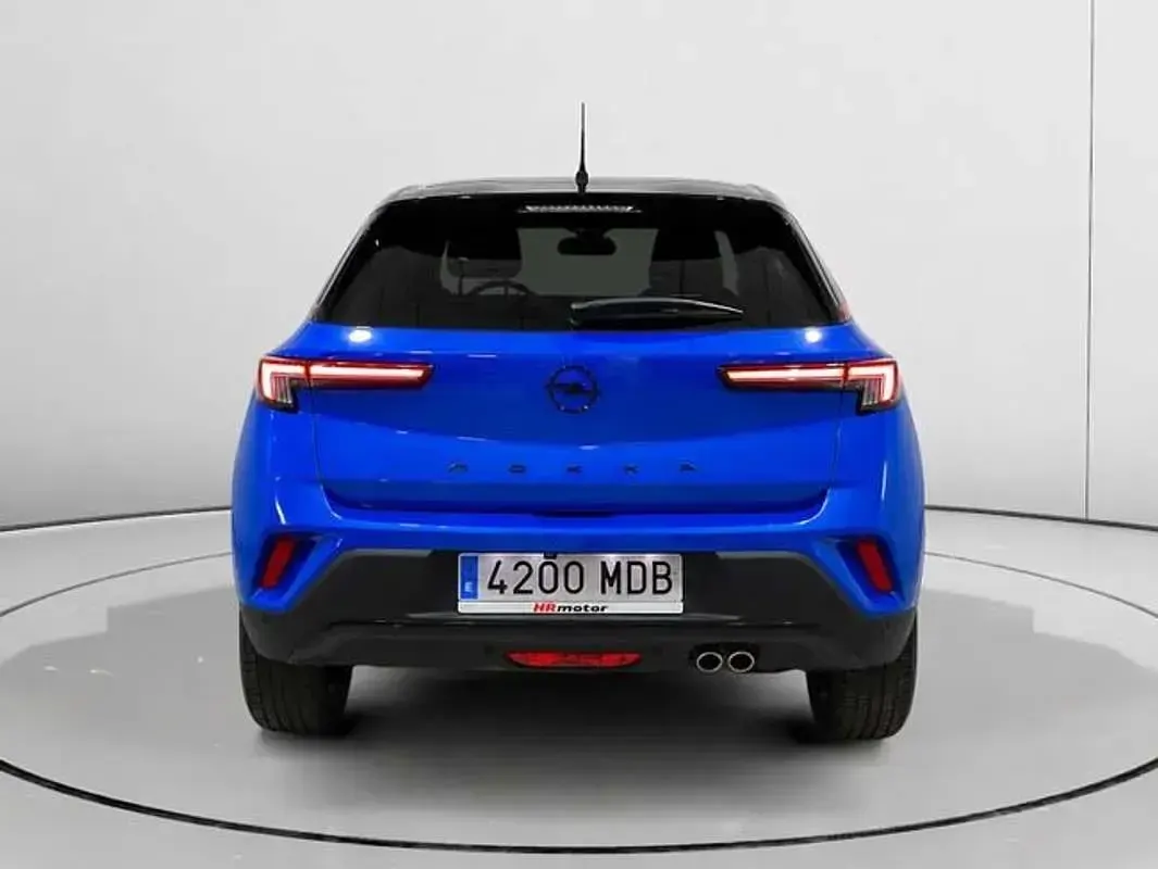 Usado Opel Mokka GS Line 131 CV (96 kW) 2022 Azul SUV