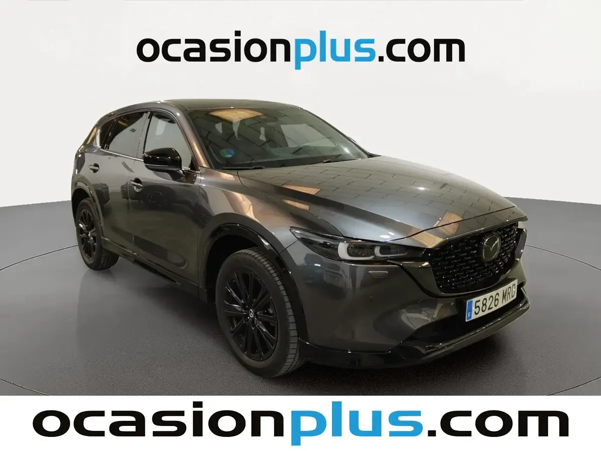 Usado Mazda CX-5 Homura-Line 165 CV (121 kW) 2024 Gris SUV