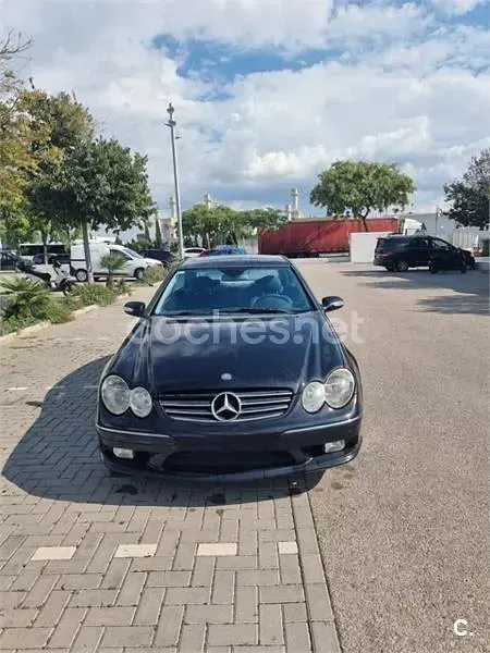 Usado Mercedes CLK500 Avantgarde 306 CV (225 kW) 2003 Negro Coupe