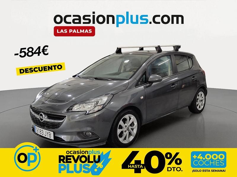 Usado Opel Corsa Selective 90 CV (66 kW) 2017 Gris Utilitario