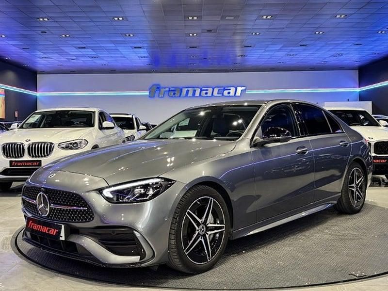 Usado Mercedes C200 163 CV (119 kW) 2023 Gris / plata Berlina