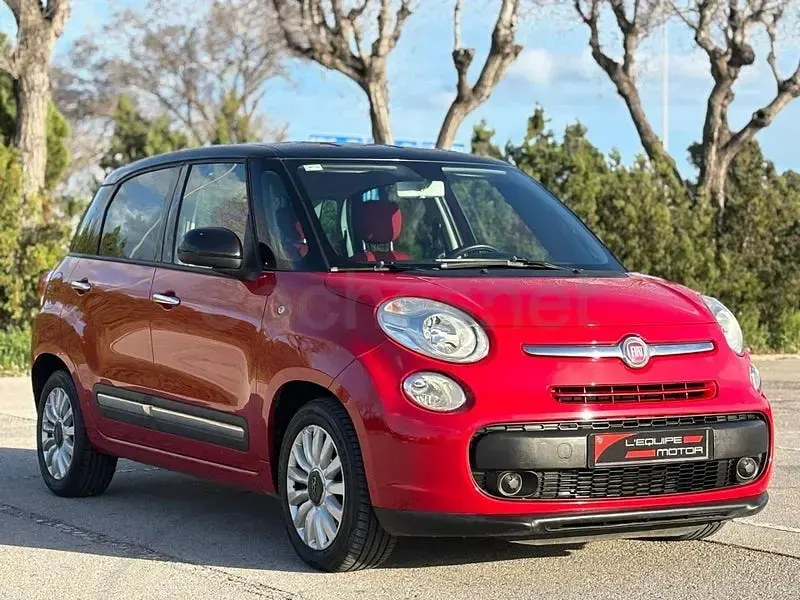 Usado Fiat 500L Pop Star 95 CV (69 kW) 2015 Rojo Monovolumen