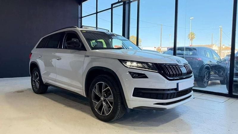 Usado Skoda Kodiaq Scout 4x4 150 CV (110 kW) 2020 Blanco SUV