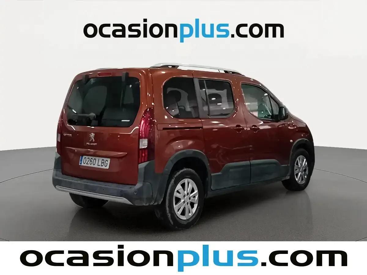 Usado Peugeot Rifter Allure 130 CV (95 kW) 2019 Marrón Monovolumen