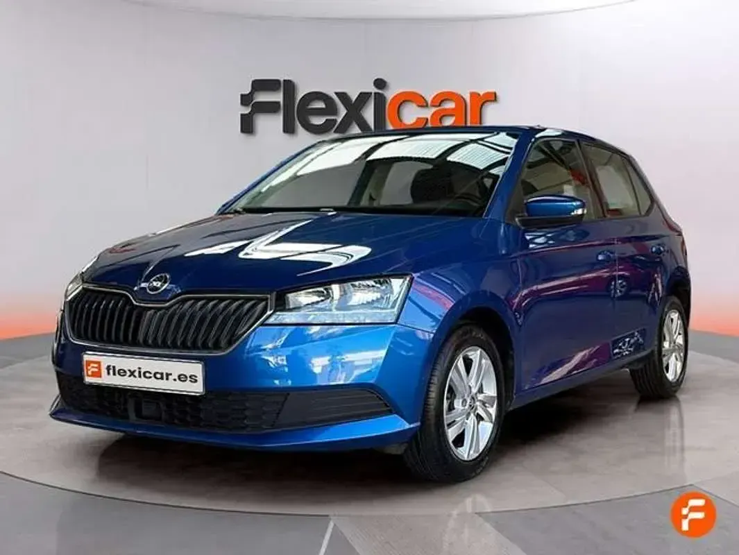 Occasion Skoda Fabia Ambition 75 PK (55 kW) 2019 Blauw Hatchback