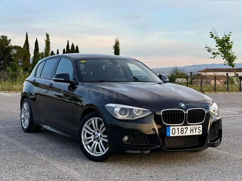 Usado BMW 116 116 CV (85 kW) 2014 Negro Utilitario