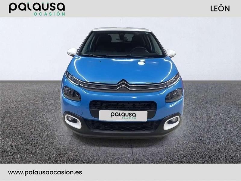 Usado Citroën C3 Shine 99 CV (72 kW) 2019 Azul Utilitario
