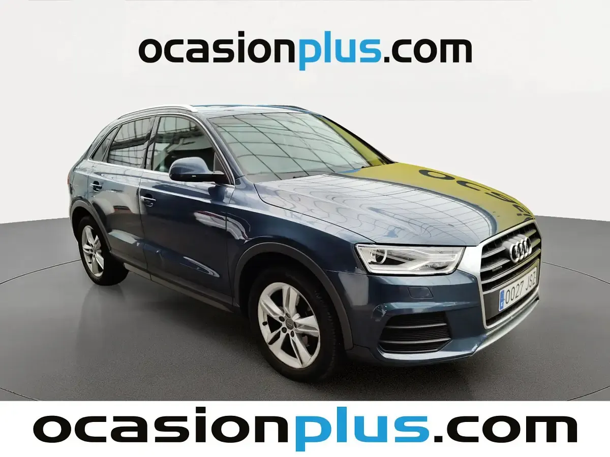 Usado Audi Q3 Design 150 CV (110 kW) 2016 Azul SUV