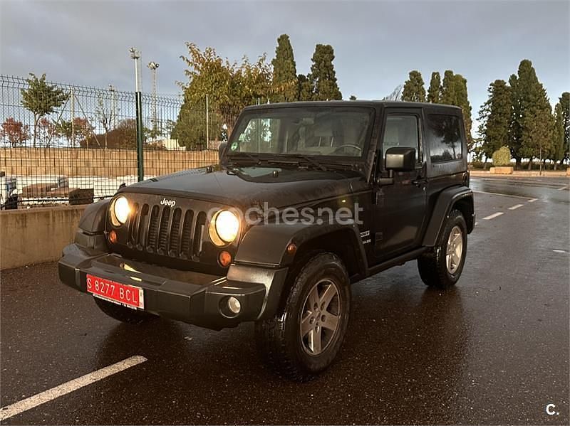 Usado Jeep Wrangler Unlimited Sport 177 CV (130 kW) 2009 Negro SUV