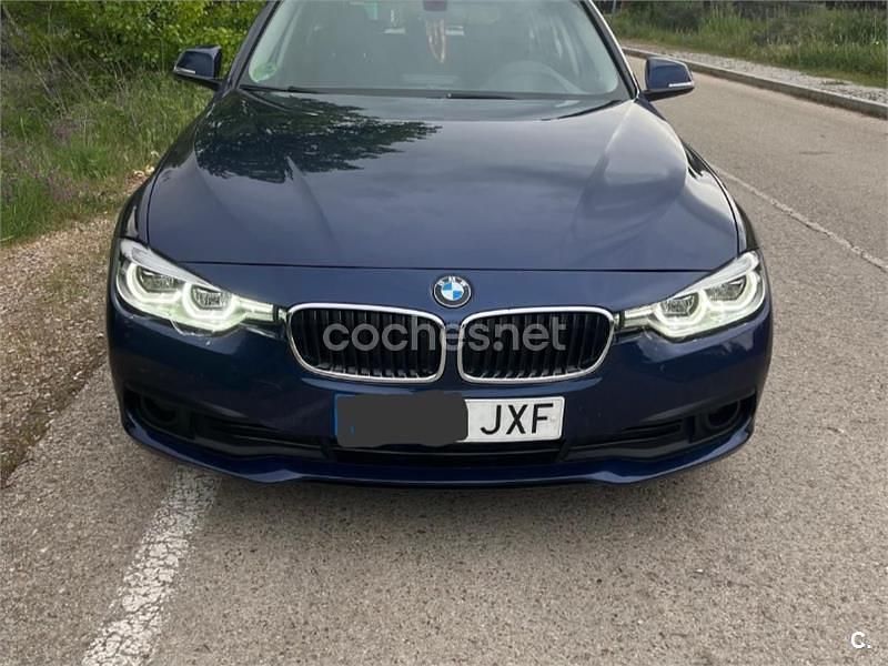 Usado BMW 320 Efficient Dynamics 163 CV (119 kW) 2017 Azul Familiar