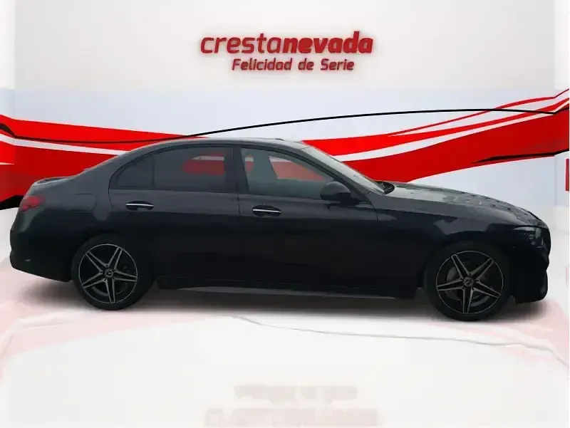 Usado Mercedes C200 163 CV (119 kW) 2023 Negro Berlina