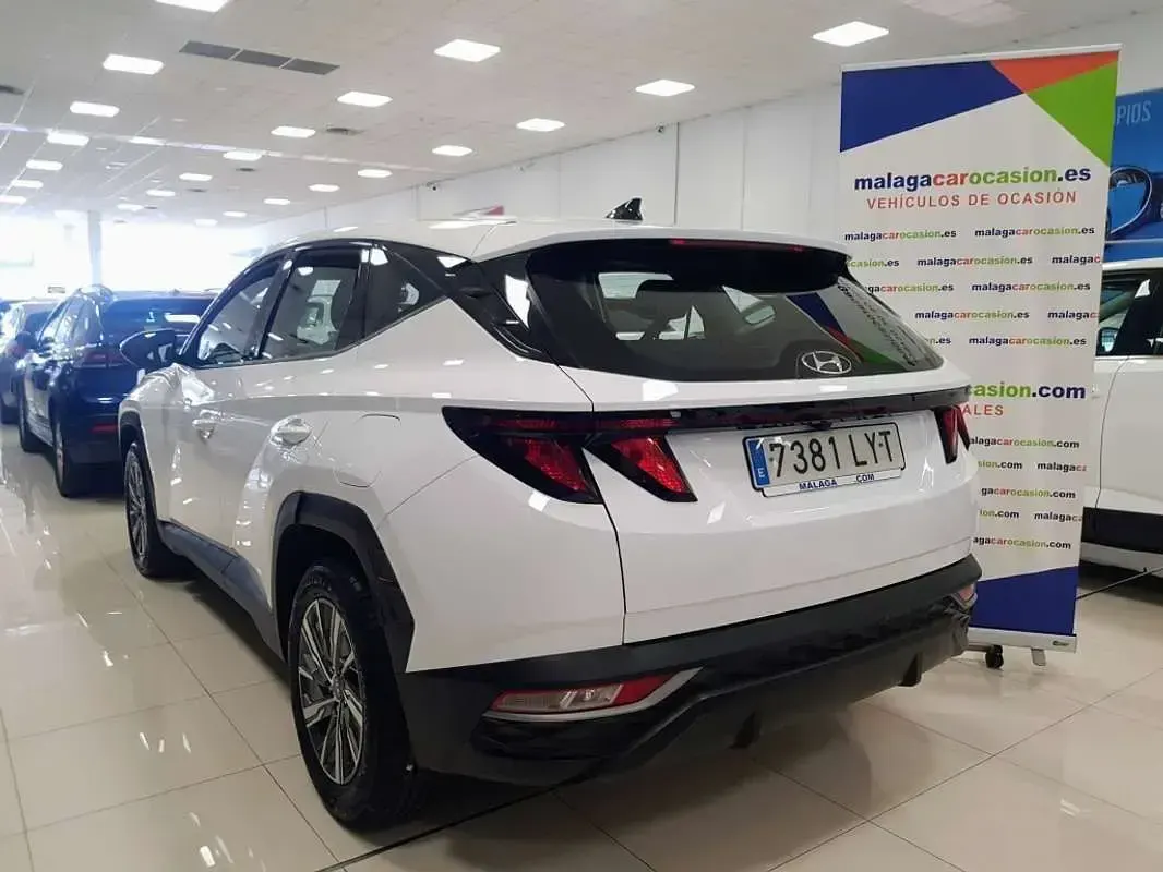 Usado Hyundai Tucson 150 CV (110 kW) 2022 Blanco SUV