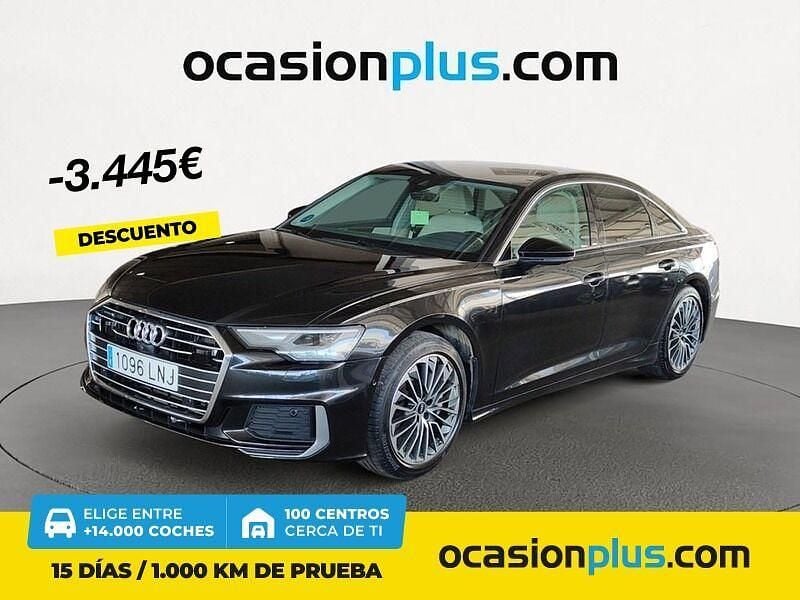Gris / plata Usado 2021 Audi A6 Berlina | 34.900 € (Precio justo) - Imagen 1/4