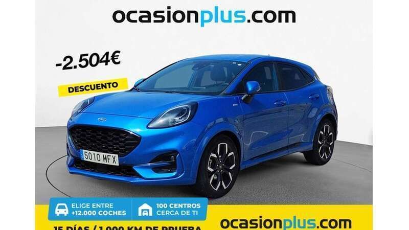 Azul Usado 2023 Ford Puma ST-Line X SUV | 19.137 € (Precio justo) - Imagen 1/4