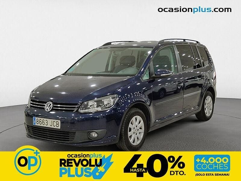 Usado VW Touran Edition 105 CV (77 kW) 2015 Azul Monovolumen