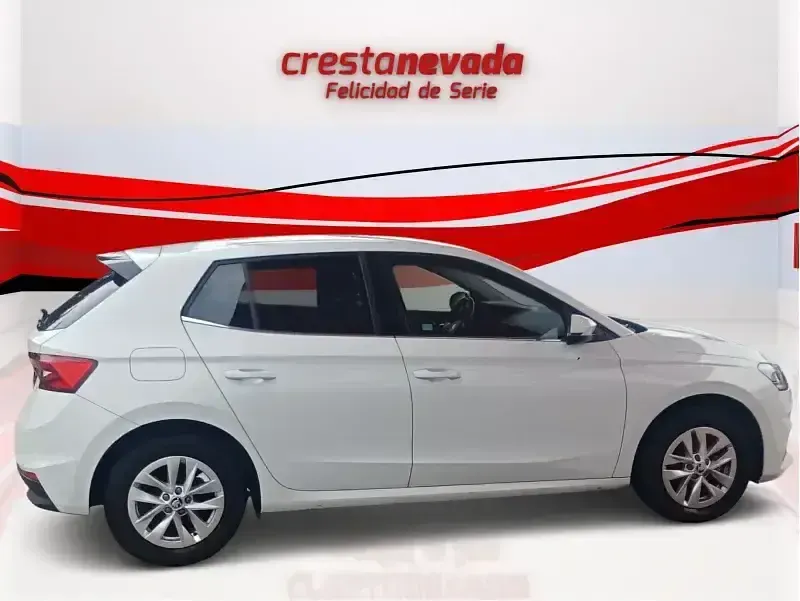 Brugt Skoda Fabia Essence 80 HK (58 kW) 2024 Hvid Hatchback