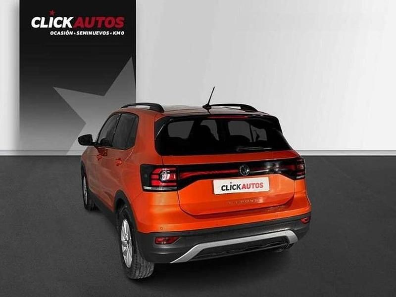 Usado VW T-Cross Advance 111 CV (81 kW) 2022 Naranja SUV
