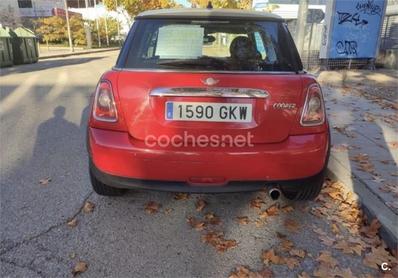Usado Mini Cooper 120 CV (88 kW) 2009 Rojo Utilitario