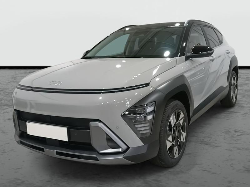 Gris cyber (techo negro) Usado 2025 Hyundai Kona Blackline SUV | 24.990 € (Precio justo) - Imagen 1/4