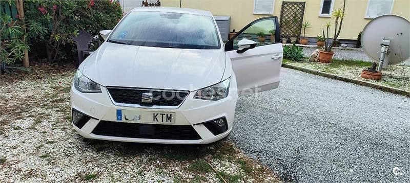 Usado Seat Ibiza FR 90 CV (66 kW) 2019 Blanco Utilitario
