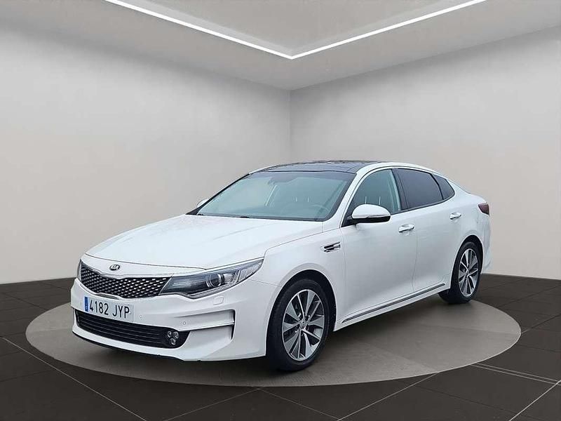 Blanco Usado 2017 Kia Optima Berlina | 12.990 € (Buen precio) - Imagen 1/4