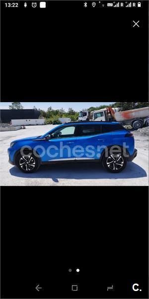 Azul Usado 2022 Peugeot 2008 Allure SUV | 17.100 € (Buen precio) - Imagen 1/2