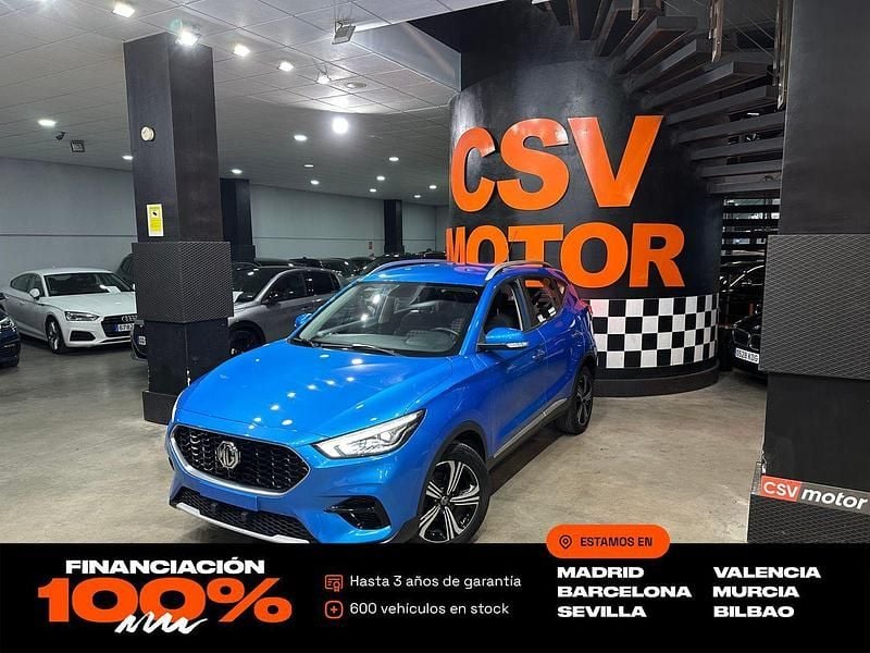 Azul Usado 2023 MG ZS Comfort Berlina | 11.850 € (Buen precio) - Imagen 1/4