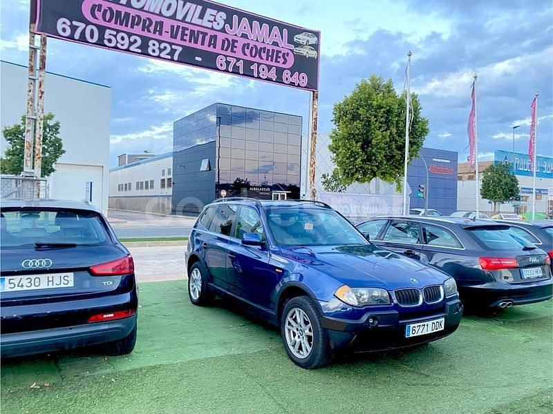 Usado BMW X3 150 CV (110 kW) 2005 Azul SUV