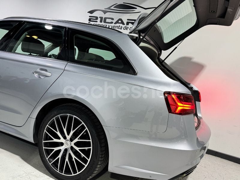 Usado Audi A6 S-Line 320 CV (235 kW) 2015 Gris / plata Familiar