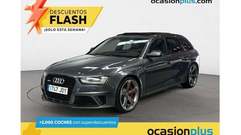 Gris Usado 2015 Audi RS4 Familiar | 45.900 € - Imagen 1/4