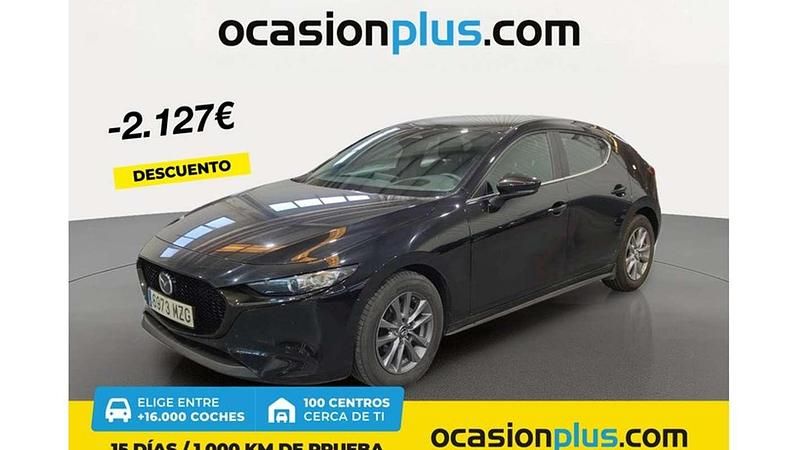 Negro Usado 2025 Mazda 3 Prime-Line Utilitario | 21.264 € (Buen precio) - Imagen 1/4
