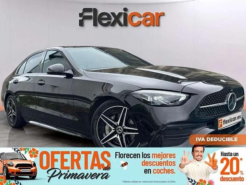 Usado Mercedes C220 200 CV (147 kW) 2022 Negro Berlina