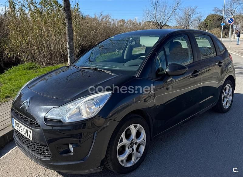 Usado Citroën C3 Exclusive 70 CV (51 kW) 2010 Negro Berlina