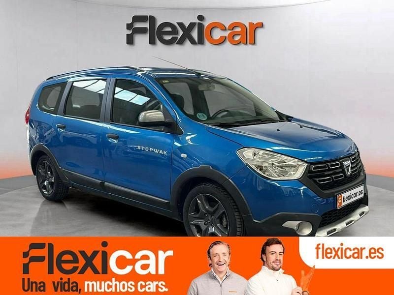 Azul Usado 2018 Dacia Lodgy Stepway Monovolumen | 14.290 € (Un poco caro) - Imagen 1/4
