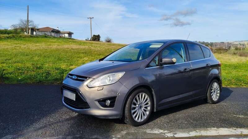 Gris Usado 2014 Ford C-MAX Titanium Monovolumen | 8990 € (Precio justo) - Imagen 1/4