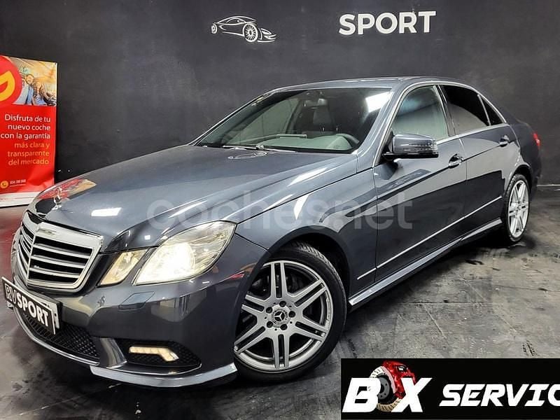 Gris / plata Usado 2010 Mercedes E250 Avantgarde Berlina | 13.990 € (Precio justo) - Imagen 1/4