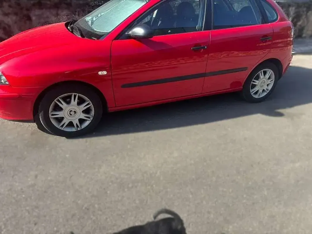 Usado Seat Ibiza 75 CV (55 kW) 2004 Rojo Utilitario