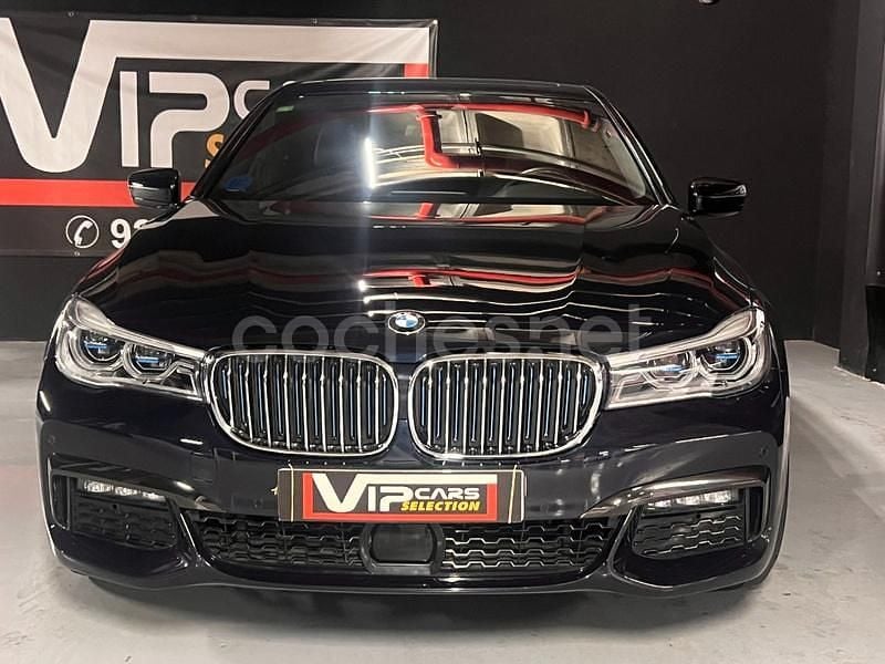 Usado BMW 740 iPerformance 326 CV (239 kW) 2019 Azul Berlina