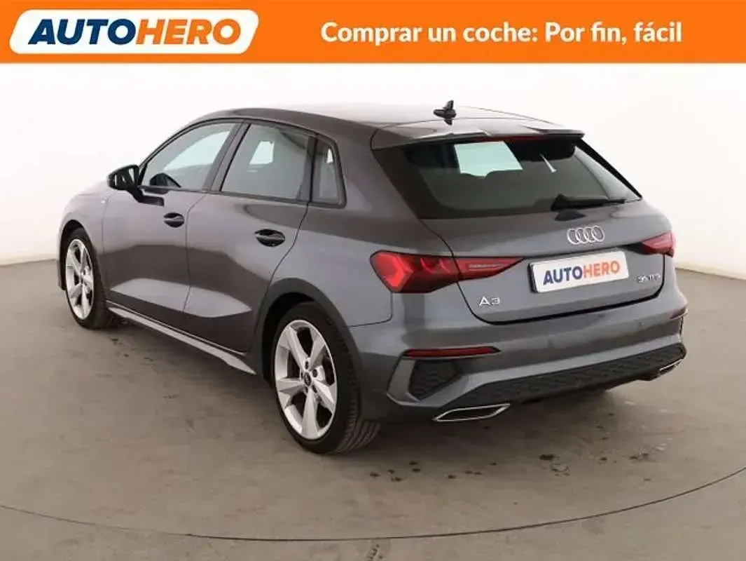 Usado Audi A3 S-Line 150 CV (110 kW) 2022 Gris Berlina
