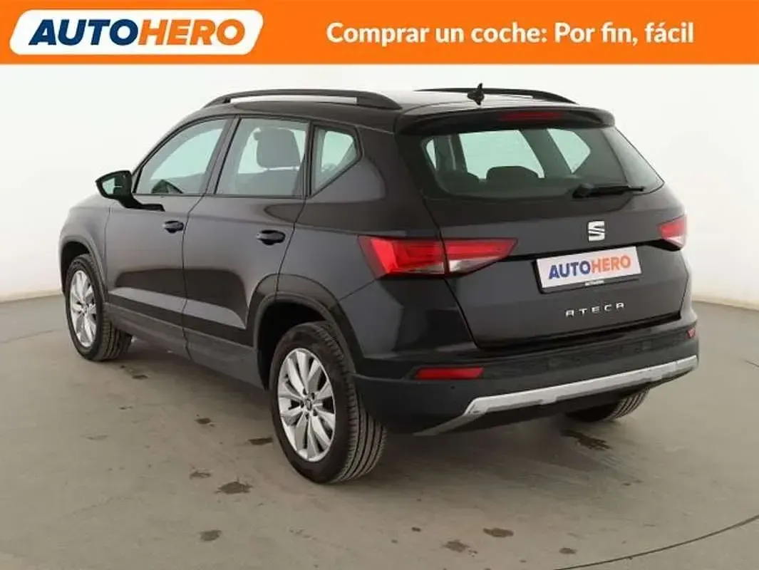 Usado Seat Ateca Style 110 CV (80 kW) 2018 Negro SUV