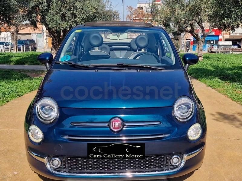 Usado Fiat 500C 69 CV (50 kW) 2017 Azul Descapotable