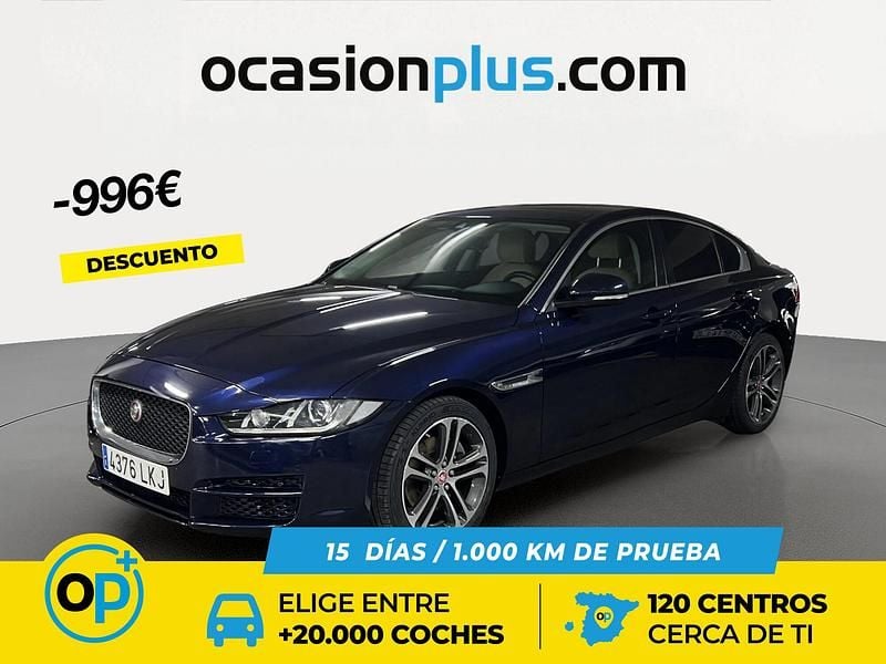 Usado Jaguar XE Portfolio 180 CV (132 kW) 2016 Azul Berlina