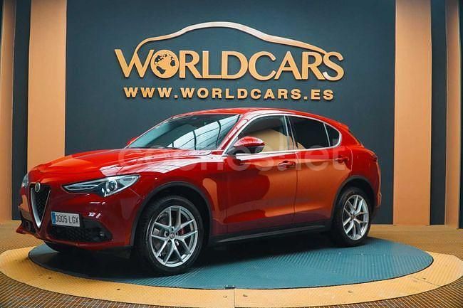 Rojo Usado 2020 Alfa Romeo Stelvio Executive SUV | 26.295 € (Precio justo) - Imagen 1/4