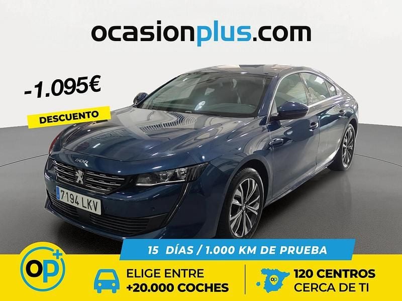 Azul Usado 2020 Peugeot 508 Allure Berlina | 14.790 € (Precio justo) - Imagen 1/4