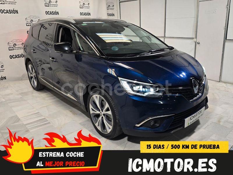 Azul Usado 2019 Renault Grand Scénic IV Zen Monovolumen | 19.499 € (Un poco caro) - Imagen 1/4