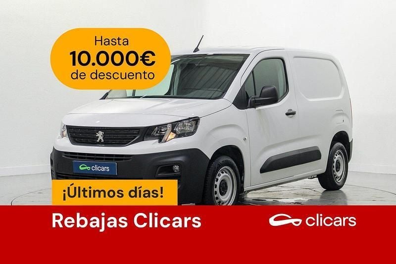 Blanco Usado 2019 Peugeot Partner Monovolumen | 10.990 € (Precio justo) - Imagen 1/4
