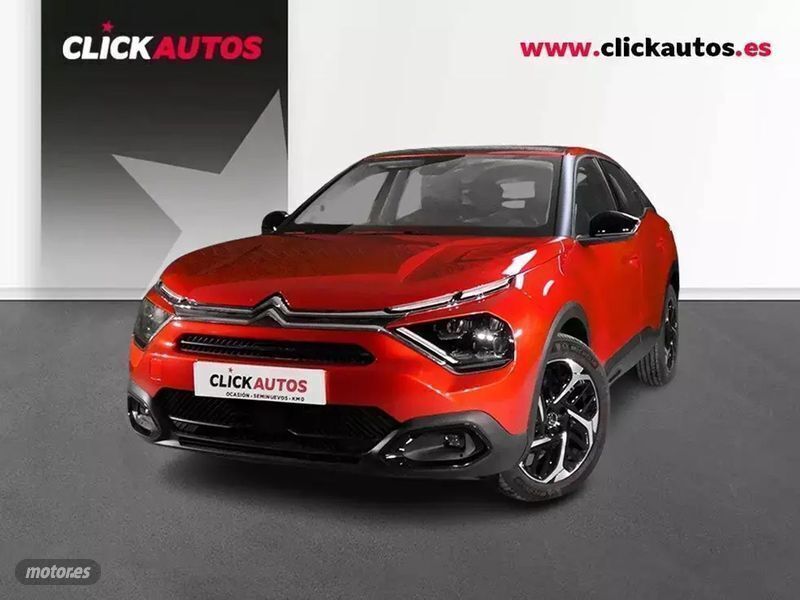 Rojo Usado 2022 Citroën C4 Feel | 19.250 € (Un poco caro) - Imagen 1/4