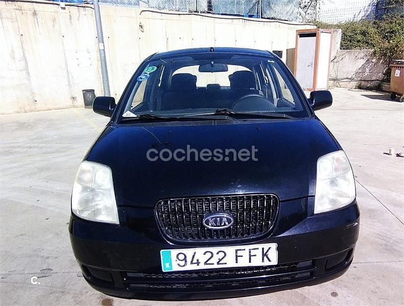Usado Kia Picanto LX 61 CV (44 kW) 2007 Negro Utilitario