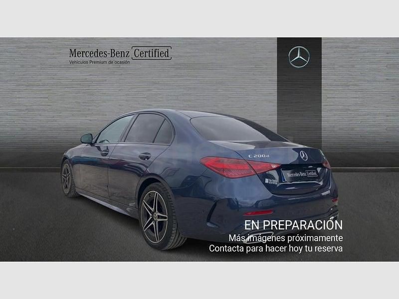 Usado Mercedes C200 163 CV (119 kW) 2025 Azul Berlina
